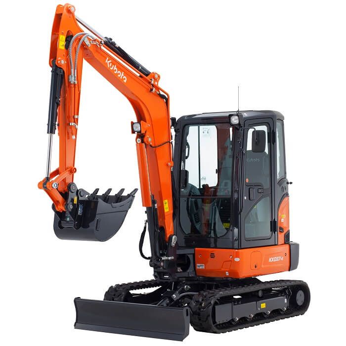 Minigraver 3,5 ton